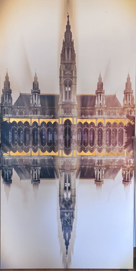 Gespiegeltes Rathaus